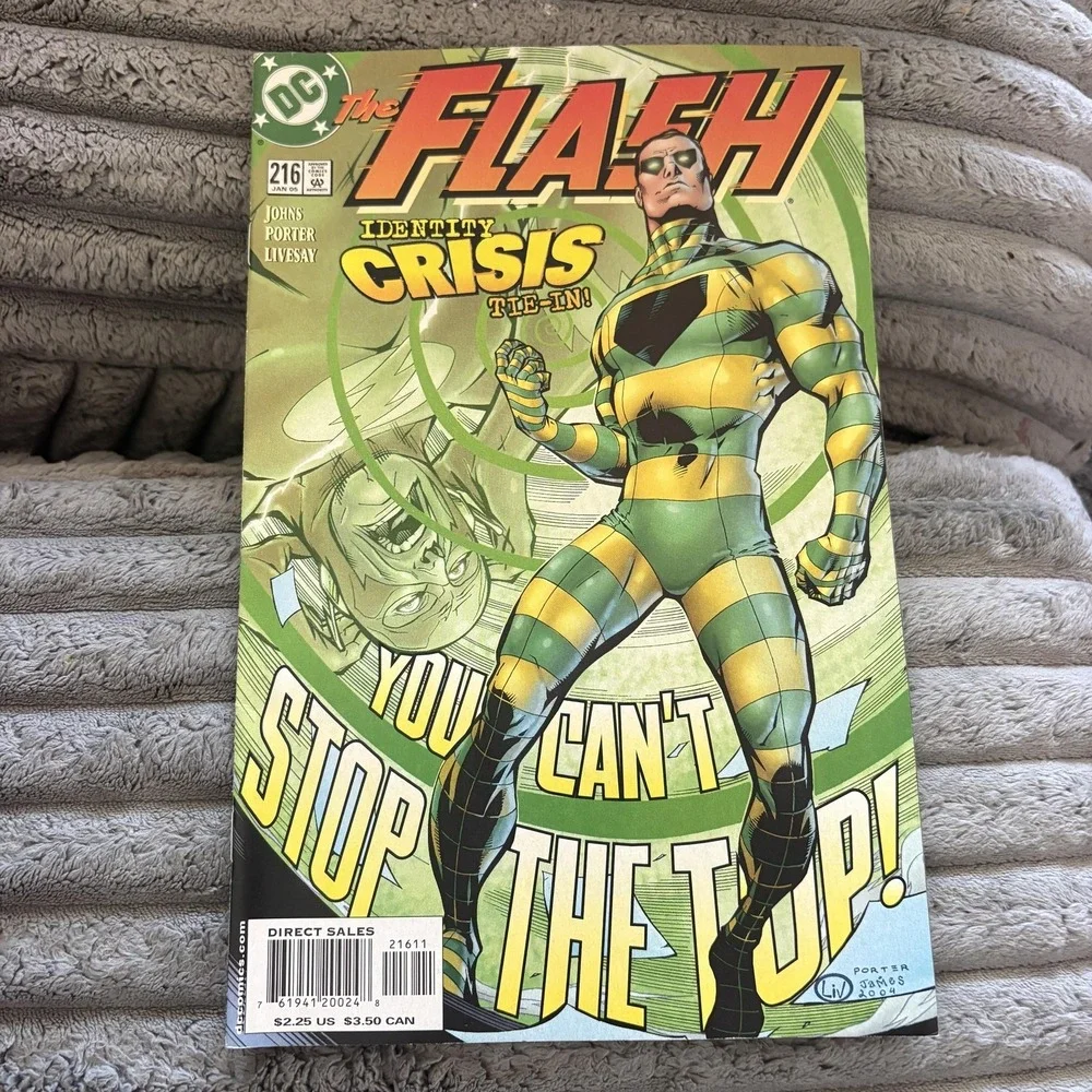 The Flash DC Comics Lot 2 Issues #216 #228 Identity Crisis Nightwing Modern Age
